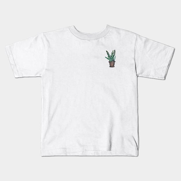 Plant 1.0 Kids T-Shirt by SosiCreatesArt